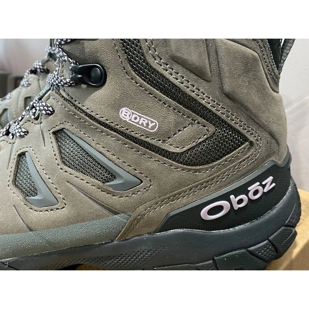 NEW Oboz Sawtooth X Mid Women’s Hiking Boots Shoes #24002 Charcoal Waterproof